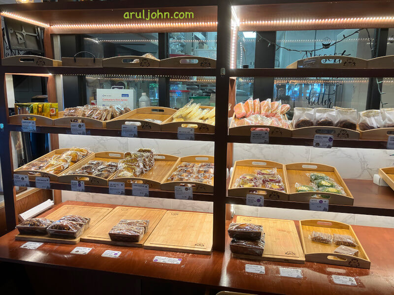 Different types of cakes and pastries