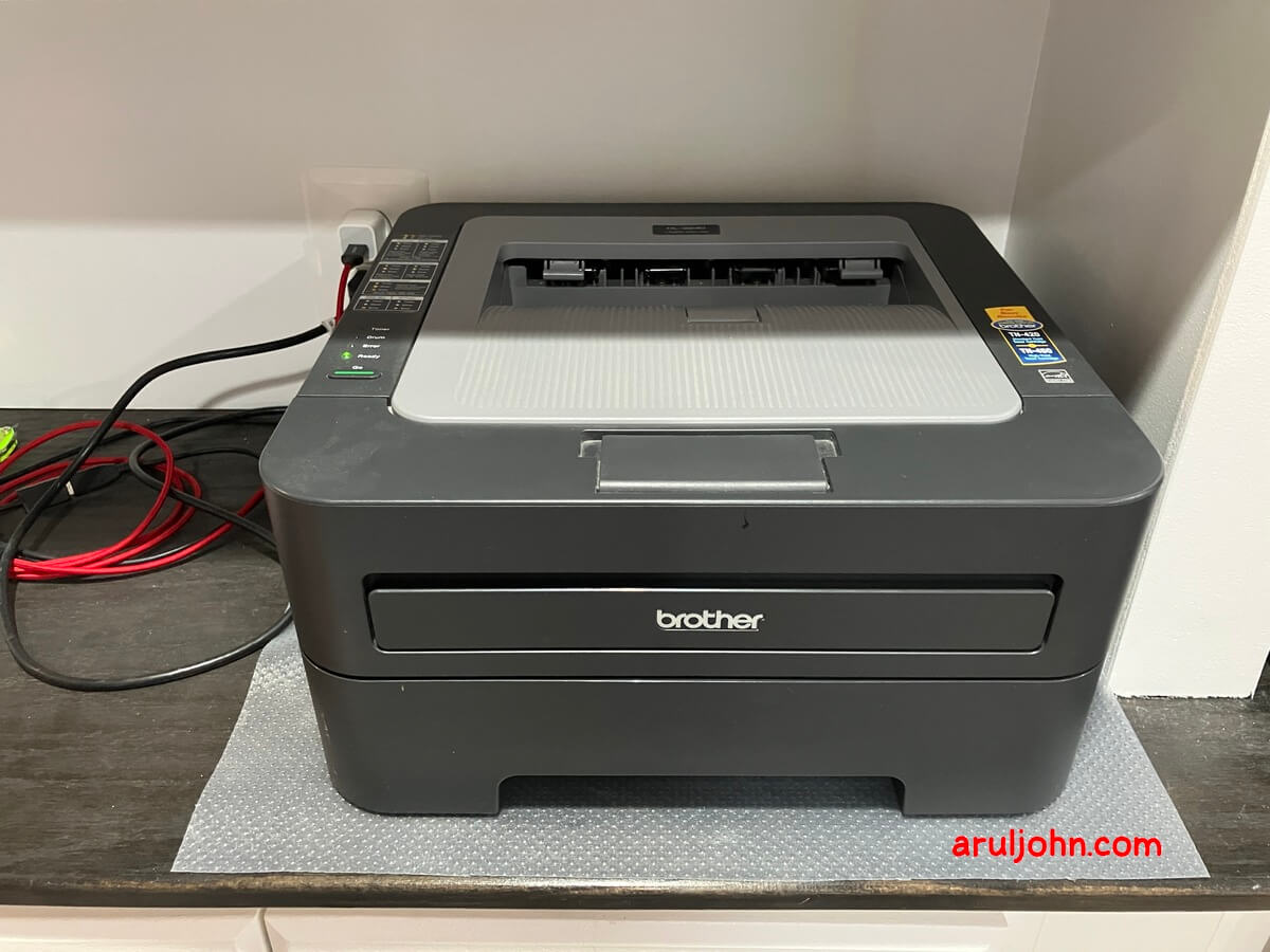 Get rid of the blinking Drum light after replacing Brother printer laser toner