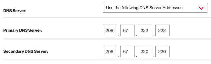 DNS servers