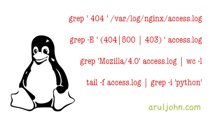 Grep command in Linux / Unix