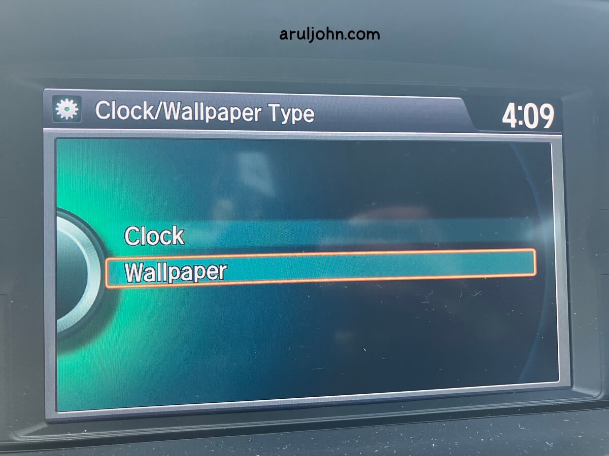 Honda Odyssey Wallpaper Type screen