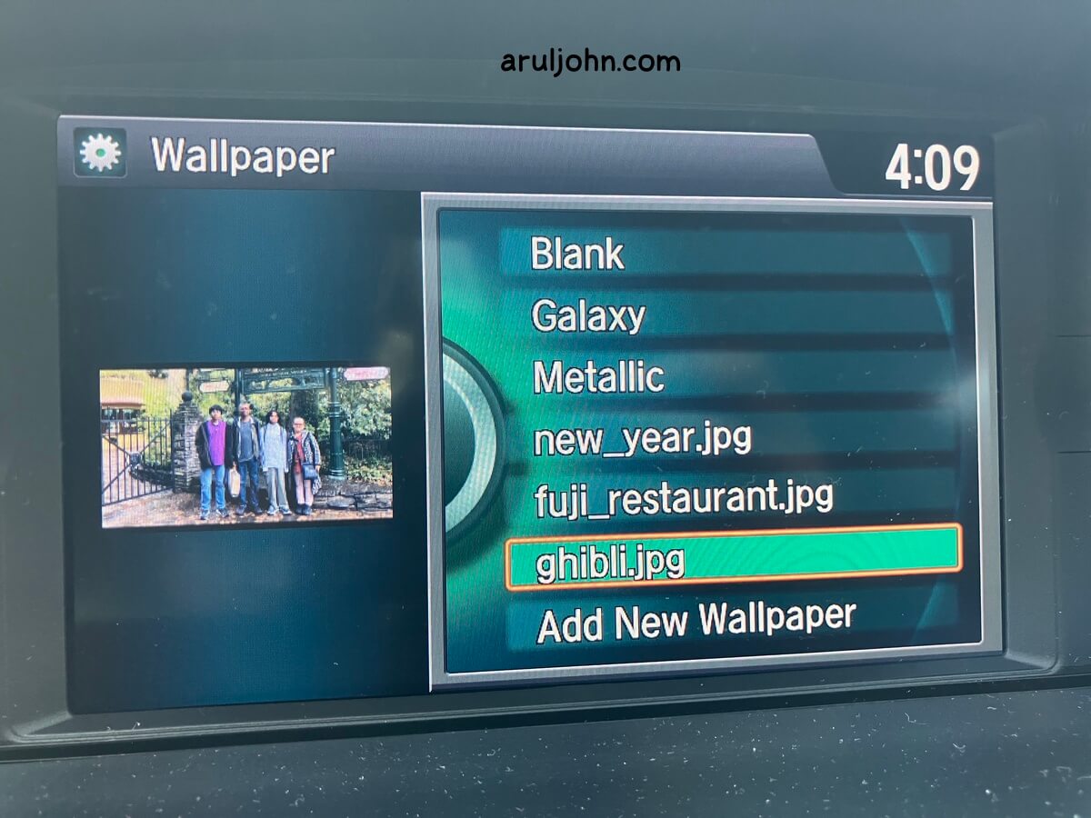 Honda Odyssey Wallpaper screen