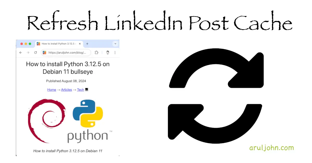 How to clear or refresh cache on your LinkedIn post