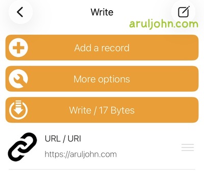 NFC Tools app