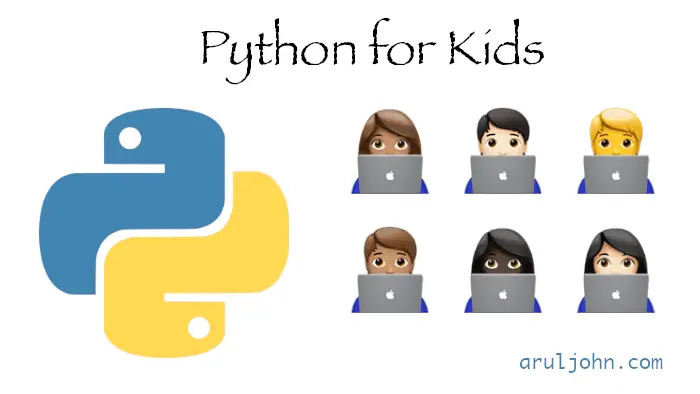 Python learning for children, elementary, middle and high school