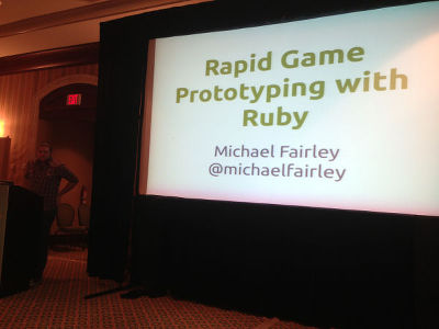 Rapid Game Prototyping with Ruby