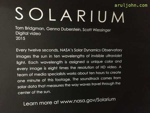 NASA Goddard Solarium