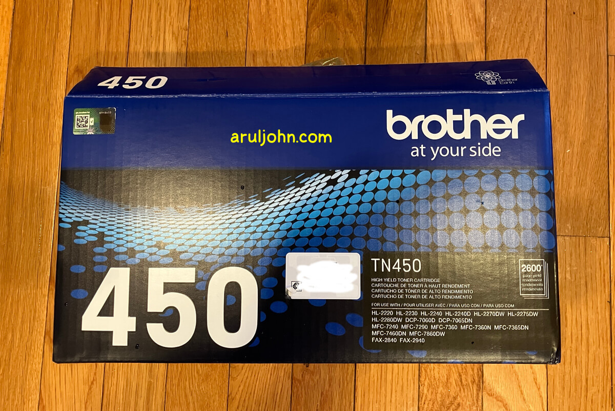 Get rid of the blinking Drum light after replacing Brother printer laser toner