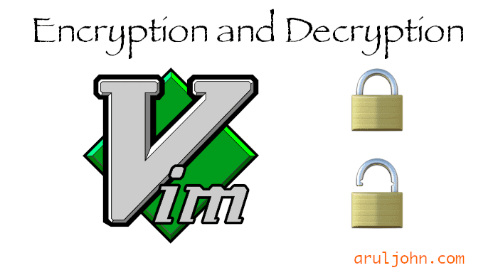 How to encrypt and decrypt a file using Vim